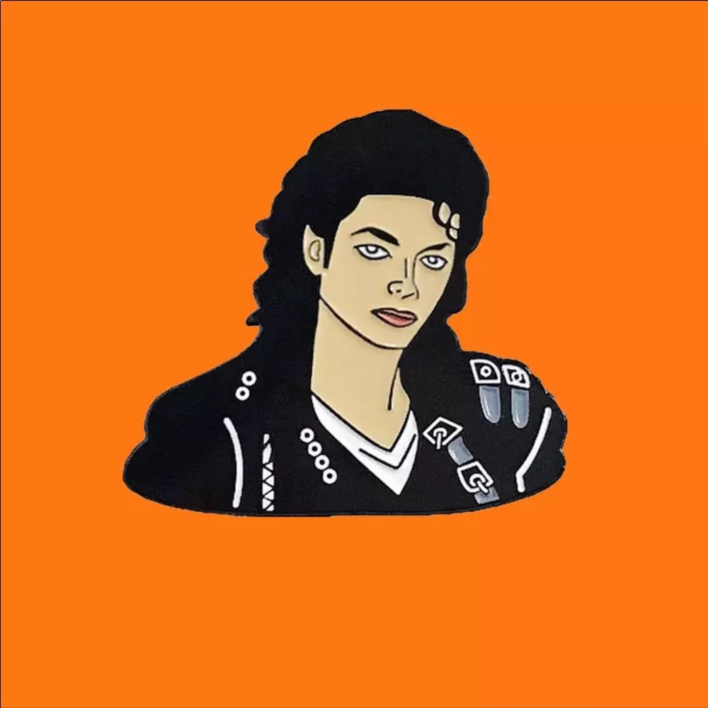COPY - 💥Bundle 3 for $25💥 Michael Jackson metal & enamel pin